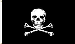 Fun Flags - Pirates - Jolly Roger 5'x8'
