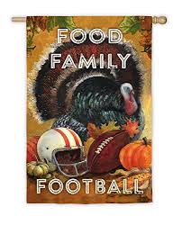 Thanksgiving - Food Family Football