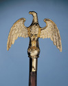 Orn-Eagle, Perched 5"-Metal