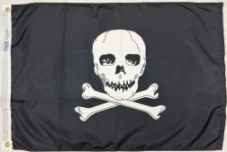 Fun Flags - Pirates - Jolly Roger 2'x3'