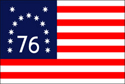 Bennington (1777) - 4"x6" Desk Flag