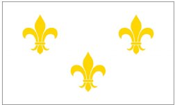 French Fleur De Lis-White 3