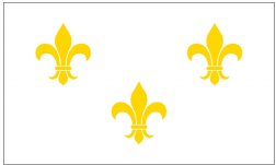 French Fleur De Lis-White 3