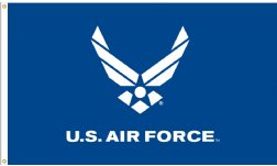 3’x5’ Nylon Air Force Logo Flag