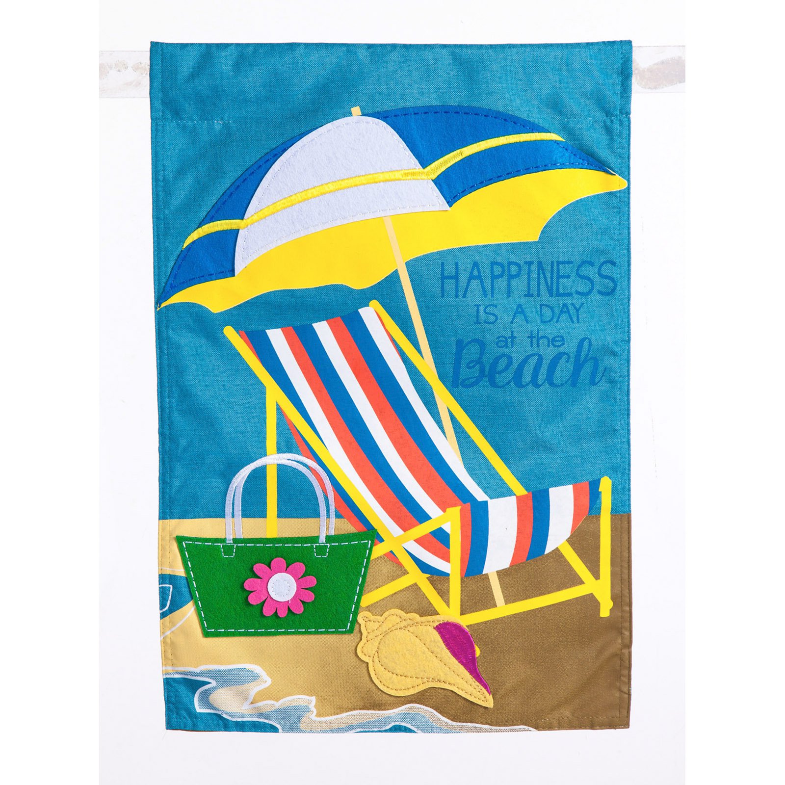 applique garden flags st patricks day