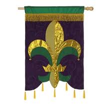 Mardi Gras - Mardi Gras Fleur de Lis - Applique