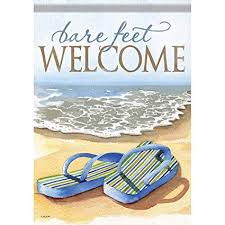 Summer - Bare Feet Welcome - Printed