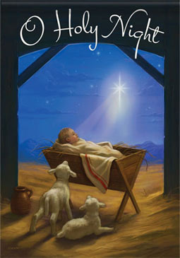 Christmas - Baby in the Stable - Printed