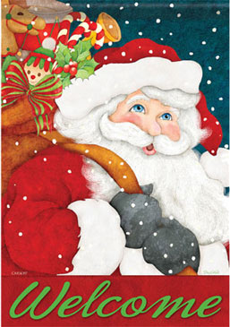 Christmas - Welcome Santa - Printed