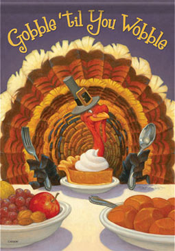 Thanksgiving - Turkey's Dinner - Printed