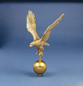 12.5" Aluminum Eagle with Gold Ball