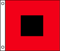 Hurricane Warning Flag