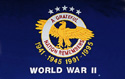 3x4' WW II Commemorative, Nylon, Heading & Grommet