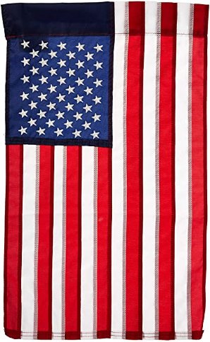 Patriotic - U. S. Garden Banner - Nylon, Sewn