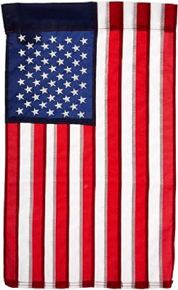 Patriotic - U. S. Garden Banner - Nylon, Sewn