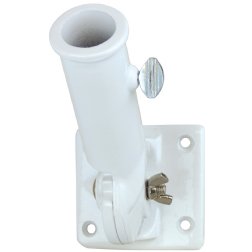 Bracket - 1" ADJUSTABLE BRACKET - WHITE (EF)