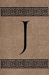 MonogramSale - Burlap - J