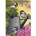Birds - Garden Chickadees - Printed