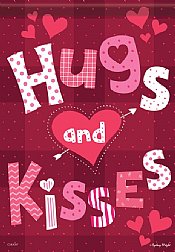 Valentine's Day - Hugs & Kisses - Printed