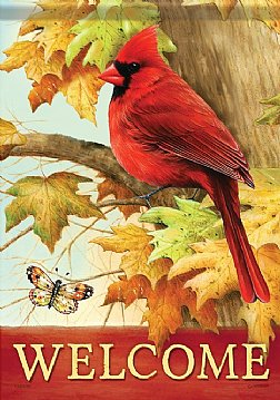 Fall - Ruby Red Cardinal - Printed