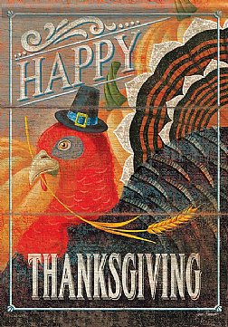 Thanksgiving - Turkey Day - Printed