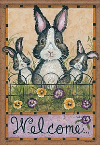 Flowers - Bunny Trio