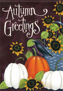 Fall - Autumn Greetings – Printed