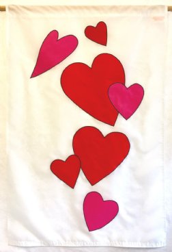 Valentine's Day - Cascading Hearts