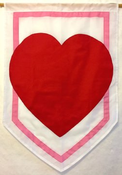 Valentine's Day - Red Heart with Border