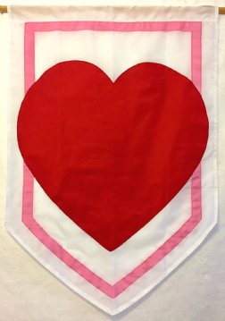 Valentine's Day - Red Heart with Border