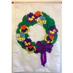 Flowers - Pansy Wreath