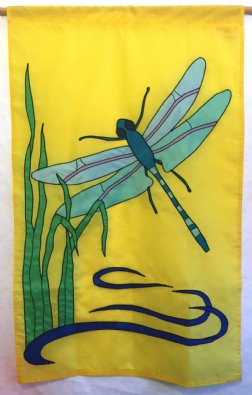 Insects - Dragonfly - Dragonfly on Yellow