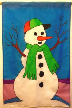 Winter - Snowman with Cap