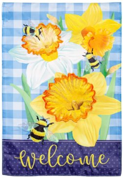 Spring - Daffodils & Bees