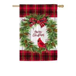 Christmas - Christmas Cardinal Wreath - Printed