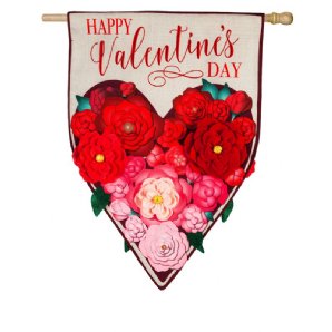 Valentine's Day - Floral Ombre Heart