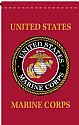 Patriotic - Marines - 12"x18" Garden Banner