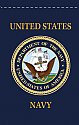 Patriotic - Navy - 12"x18" Garden Banner
